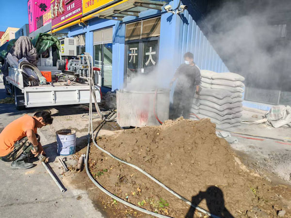 零陵顶管注浆加固